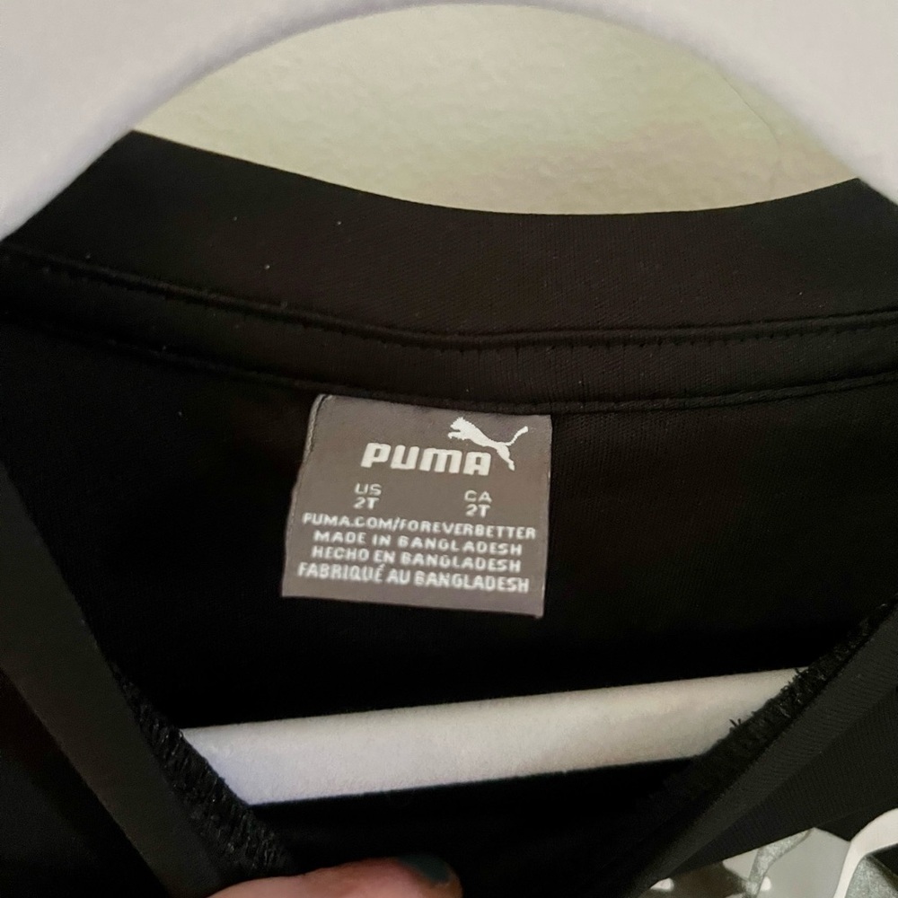 Puma Boys 2T Bundle of Two - Tank Top and Black T-Shirt NWT - Picture 5 of 7